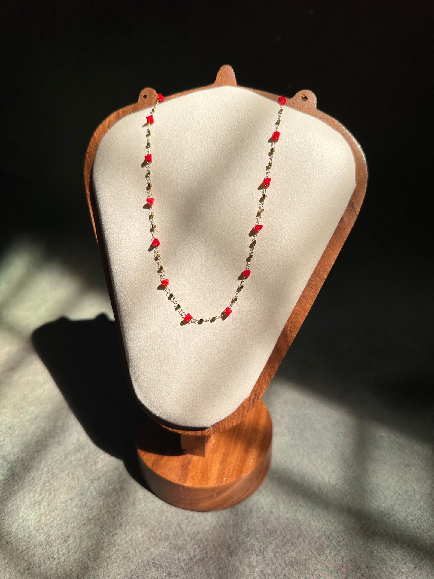 Cut Stone Chain