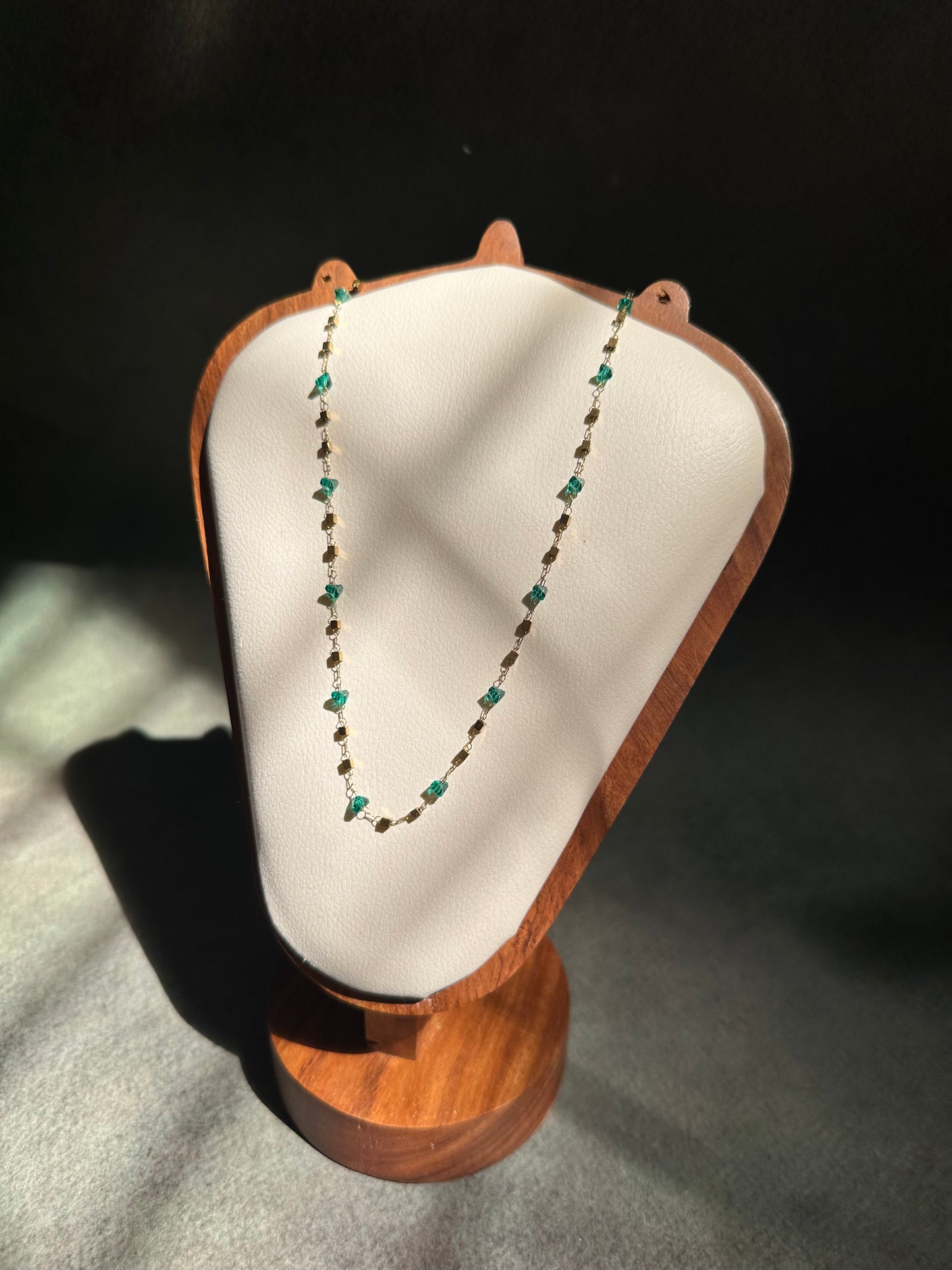 Cut Stone Chain