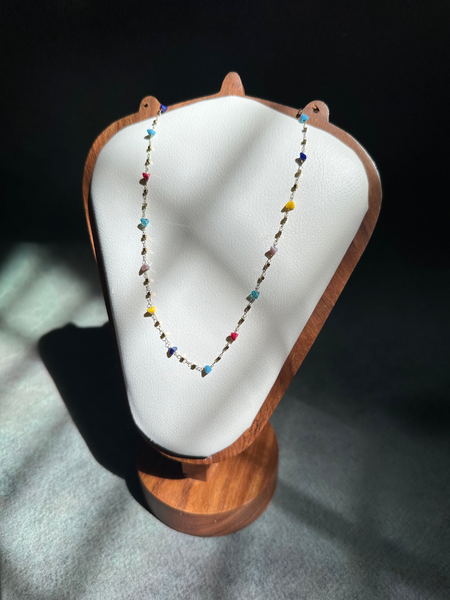 Cut Stone Chain