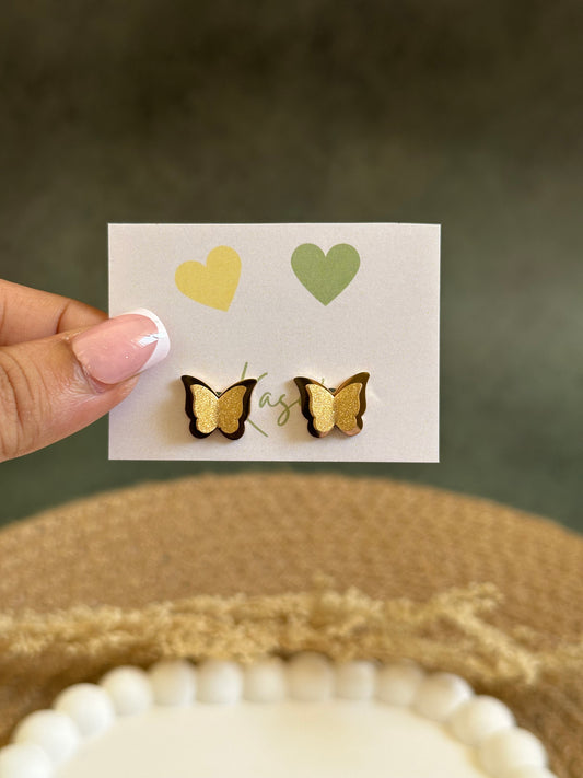Butterfly Stud