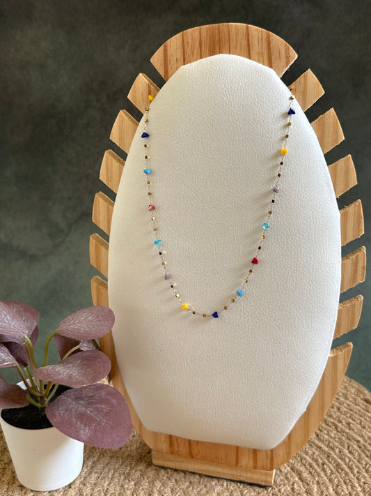 Cut Stone Chain