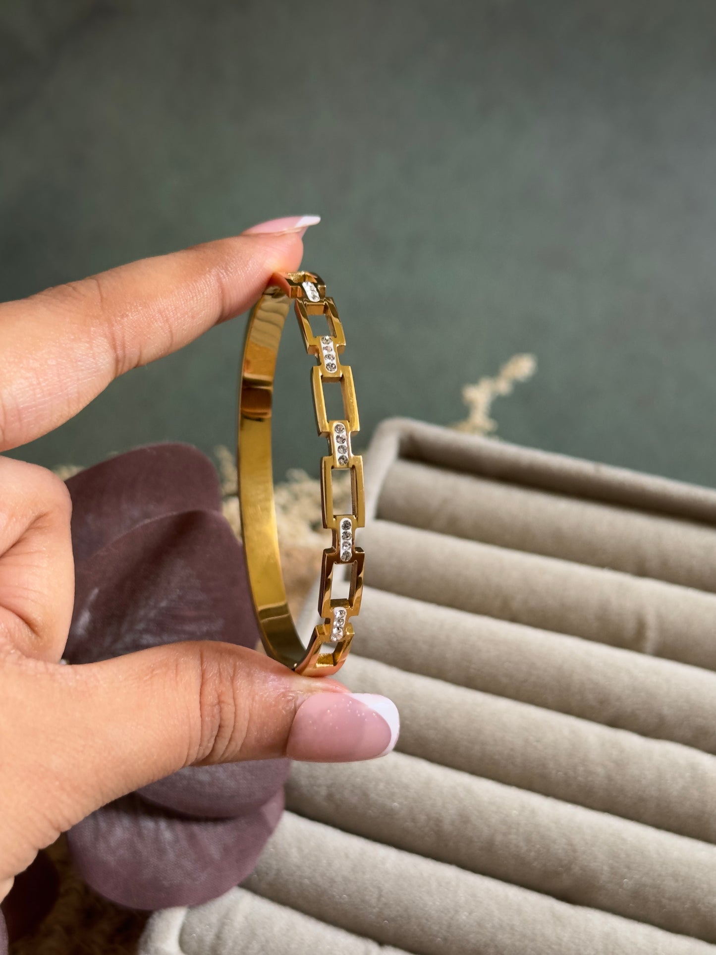 Cable Bangle
